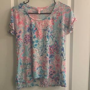 Lilly pulitzer short sleeve top